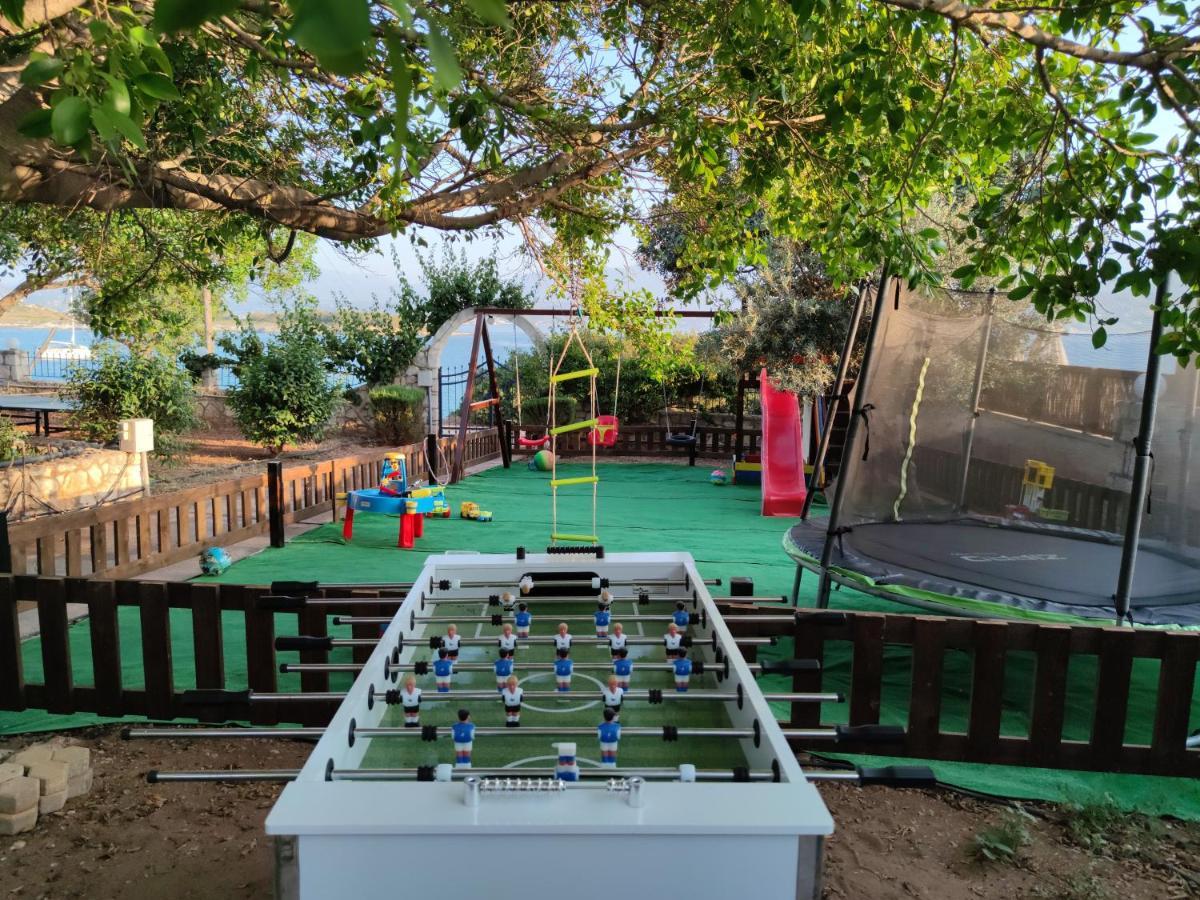 Seaside, Relaxing Family House With Playground! Villa Lavrys 4 Marathi  Dış mekan fotoğraf